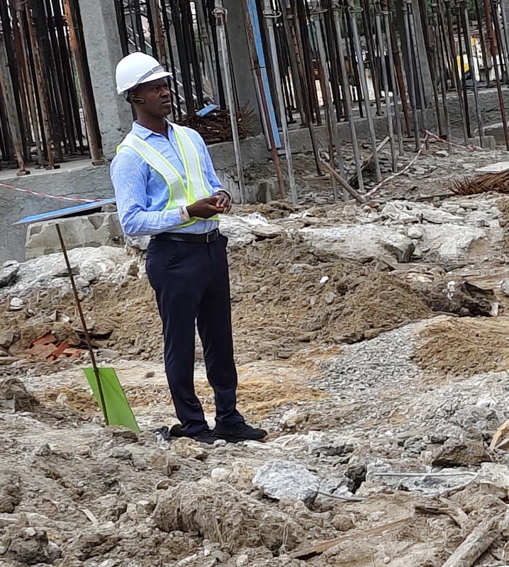 Engr. Adewale On-Site Inspection